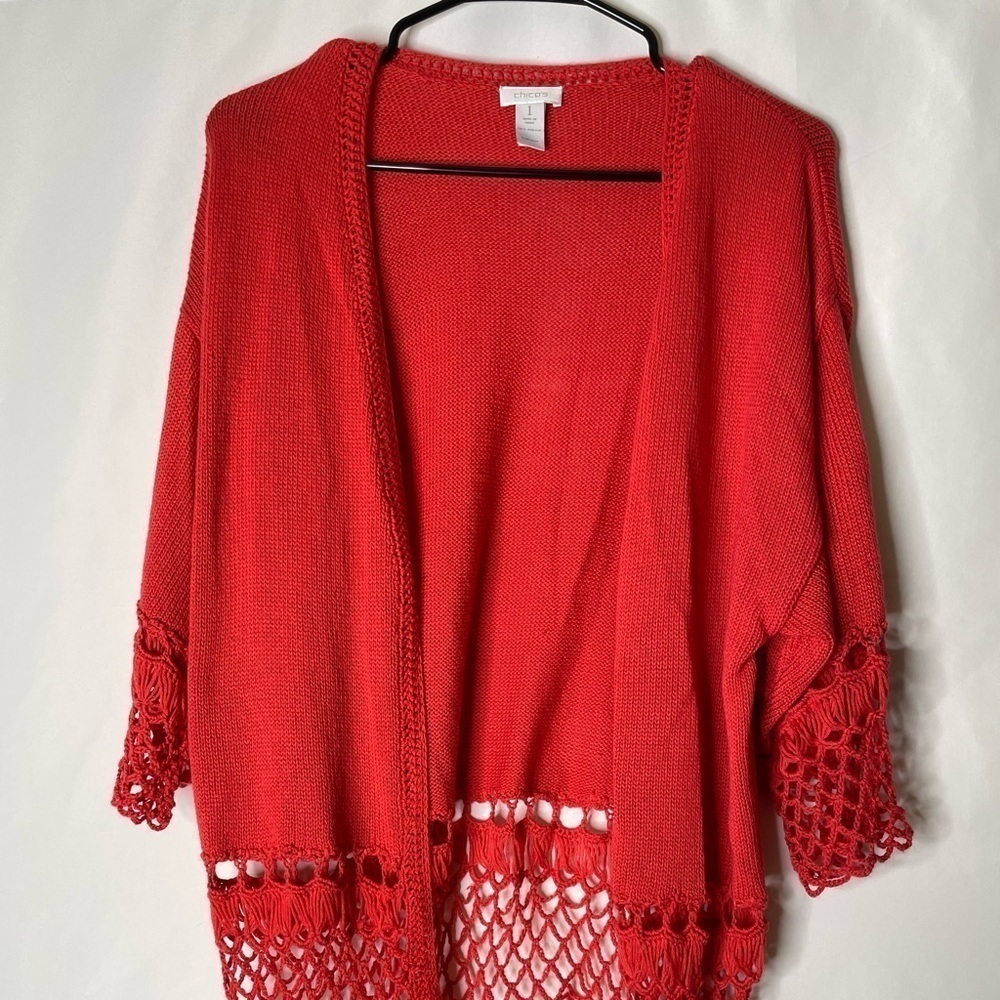 Chico’s knit CoverUps/Cardigan